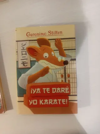 Libros Gerónimo Stilton en buen estado 117 páginas