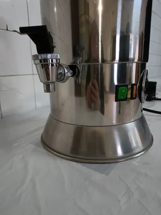 Calentador de leche acero inoxidable