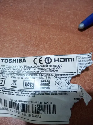 Placa Base Vestel 17MB95S-1 V.1 (Toshiba)