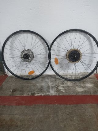 Llanta de bicicleta con disco