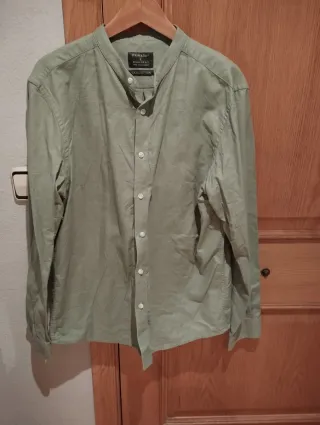 Camisa Primark Verde Talla L