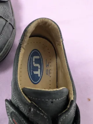 Zapatos Luisetti grises velcro