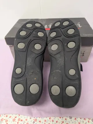 Zapatos Luisetti grises velcro