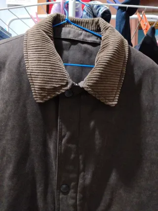 Chaquetón marrón hombre talla 48/50