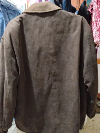 Chaquetón marrón hombre talla 48/50