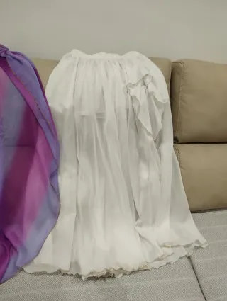 Falda y velo danza del vientre