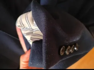 Chaqueta americana Cortefiel azul hombre