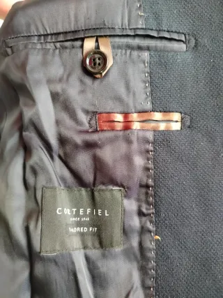 Chaqueta americana Cortefiel azul hombre