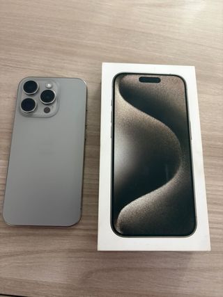 iPhone 15 Pro Argento