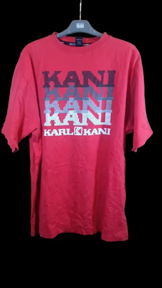 Camiseta Karl Kani Roja Talla L