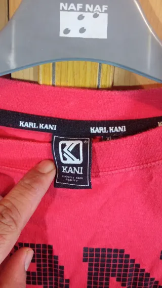 Camiseta Karl Kani Roja Talla L