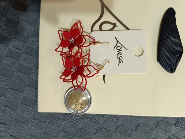 Orecchini Lovisa Rossi a Fiore