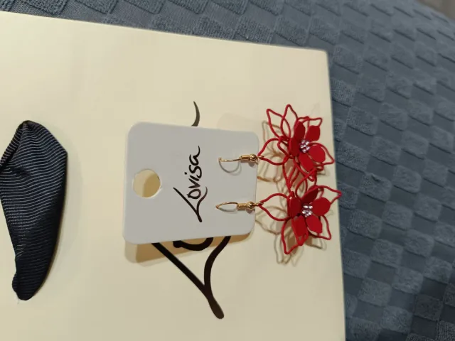 Orecchini Lovisa Rossi a Fiore