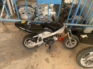 Mini moto verde WASP 491