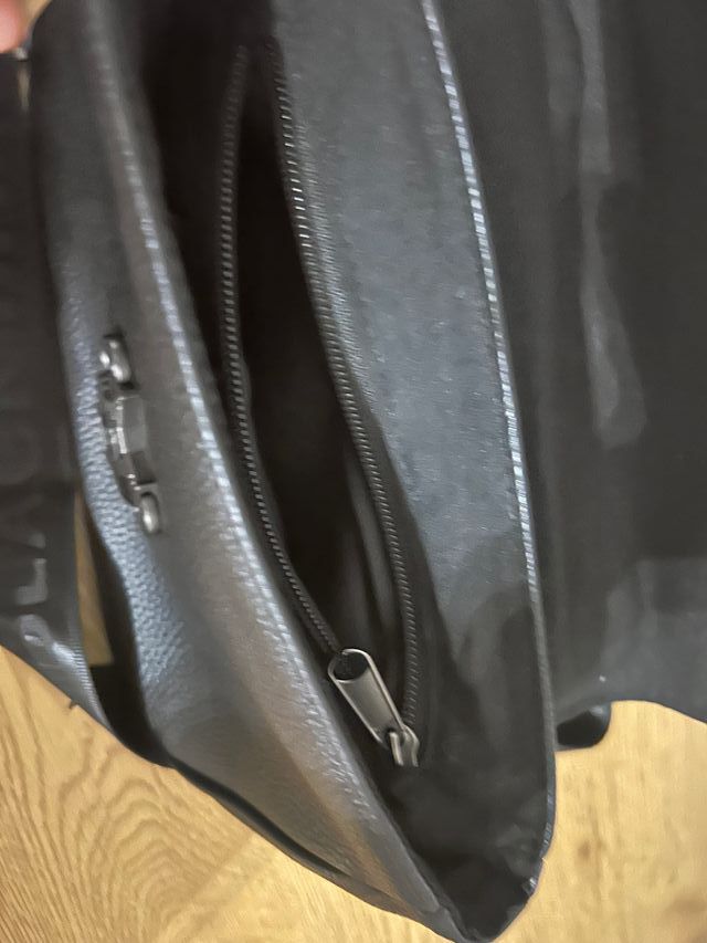 Bolso bandolera hombre negro