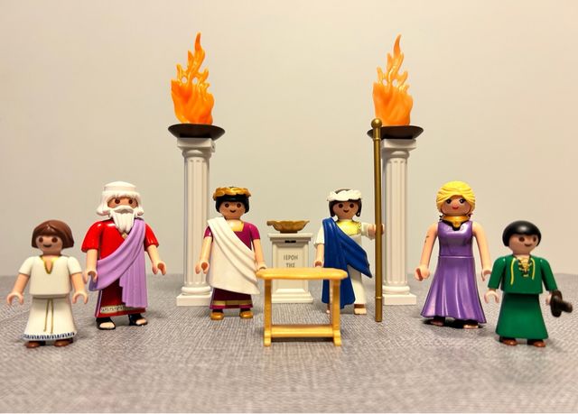 Playmobil Romanos Templo Figuras