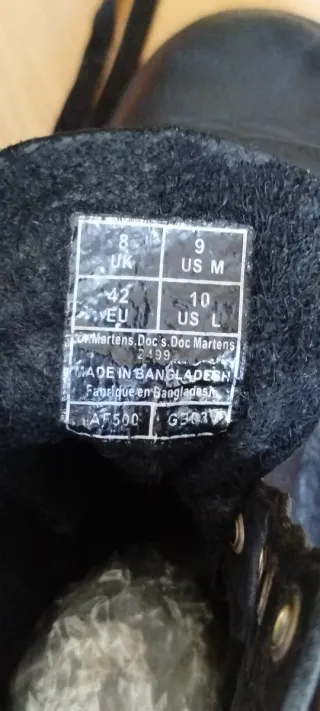 Botas Dr. Martens Negras