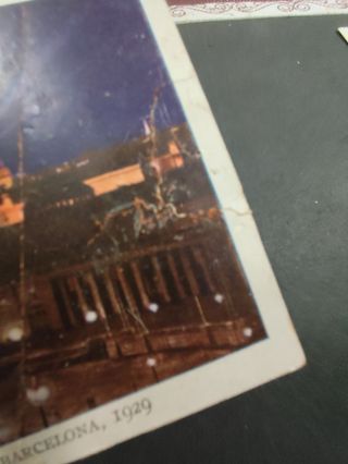 2 Postales Exposición Barcelona 1929