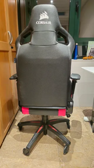 Silla Gaming Corsair T3 Rush Negra/Roja