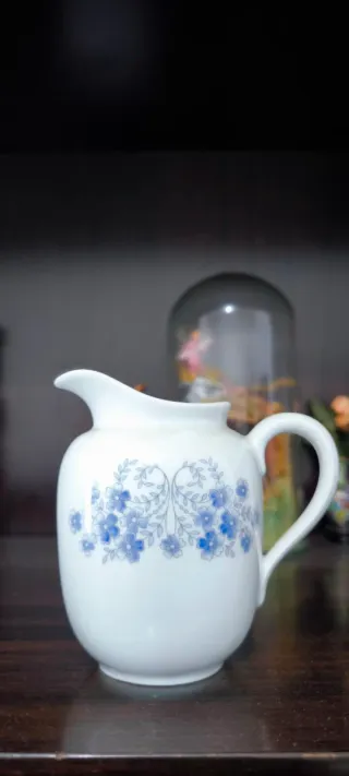 Set 6 Tazze Caffè Porcellana Blu