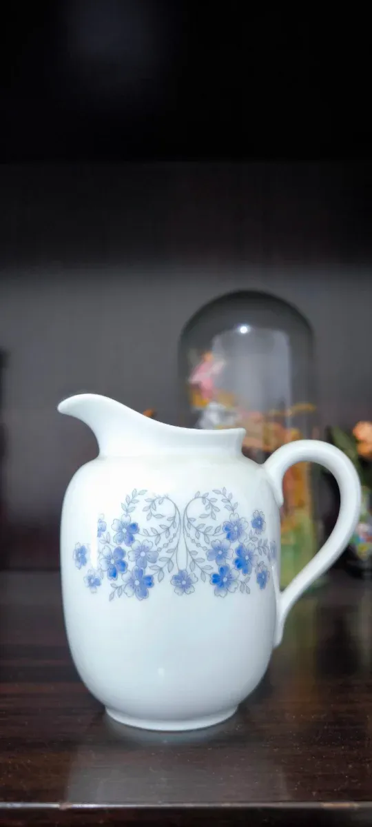 Set 6 Tazze Caffè Porcellana Blu