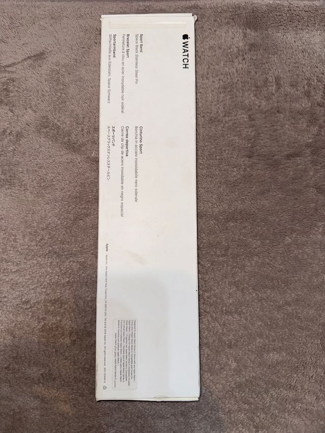 Pulseira Apple Watch 44mm Preta Pouco Usada