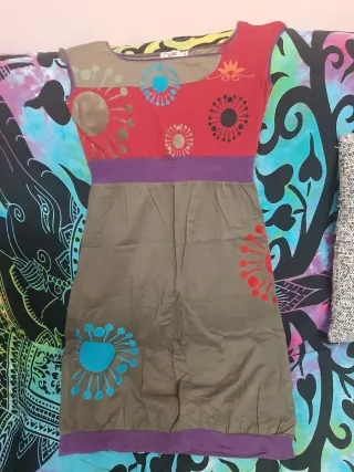 Vestido T-L estampado flores