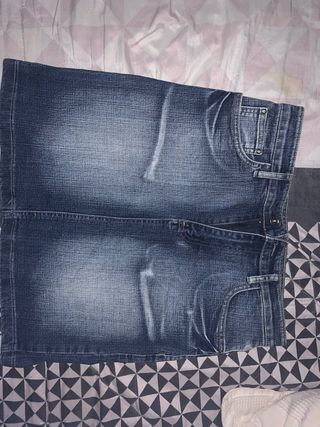 Falda vaquera mujer