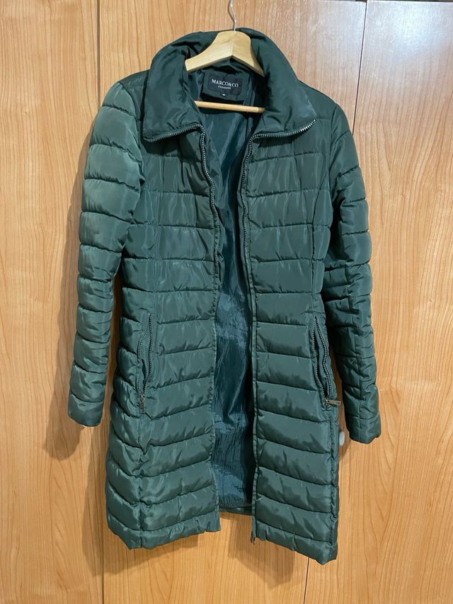 Chaquetón acolchado verde MARCO&CO talla M