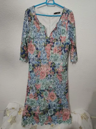 Vestido floral LOPEZ talla M