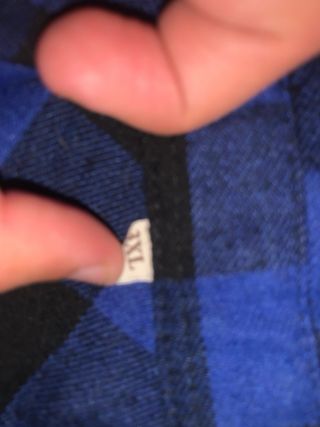 Blusa cuadros manga larga mujer