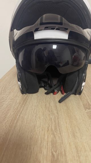 Casco Moto LS2 Talla L Blanco