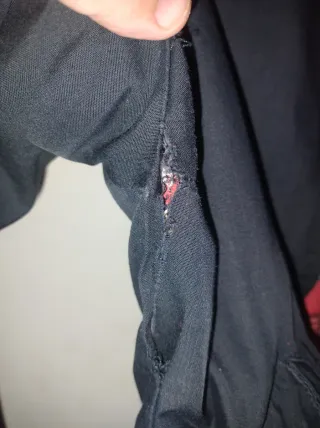 Chaqueta Harrington Lonsdale Negra