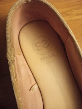 Bailarinas Sfera Beige Talla 38