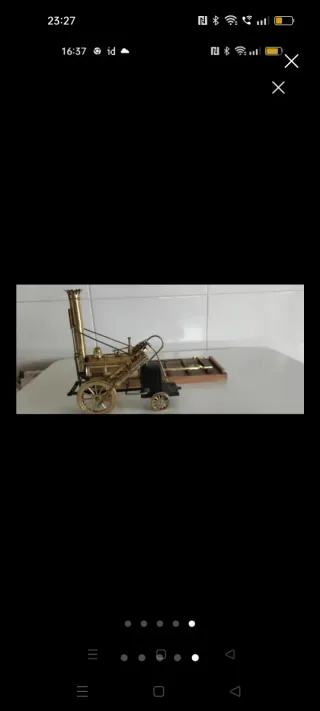 Maqueta Locomotora Rocket