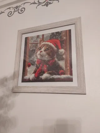 Cuadro Diamante Pastor Alemán