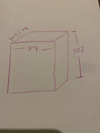 Cajonera de madera estrecha 35 de fondo