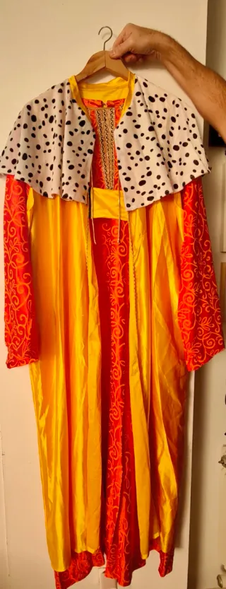 Disfraz Rey Mago Adulto Navidad Talla Única