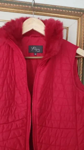 Chaleco Yera Rojo Talla M/38