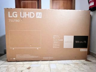 smart tv LG 75UT80 UHD 75”sin abrir entrega gratis