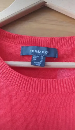 Jersey fucsia asimétrico Primark Talla M