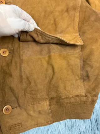 Giacca Vintage in pelle made in Italy Tg L