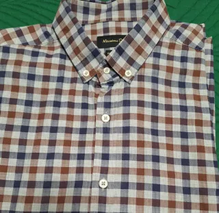 Camisa Massimo Dutti cuadros hombre