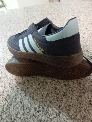 Zapatillas Adidas Unisex Azul/Gris,talla 41.5.