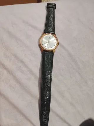 Reloj Edox Dorado y Negro