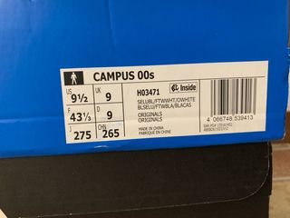 Adidas Campus 00s 43,5 - Azul Nuevas