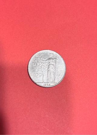 Moneta 100 Lire Italia 1958
