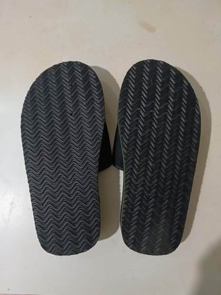 Ciabatte mare Defonseca Nere - Verdi Tg 41-42