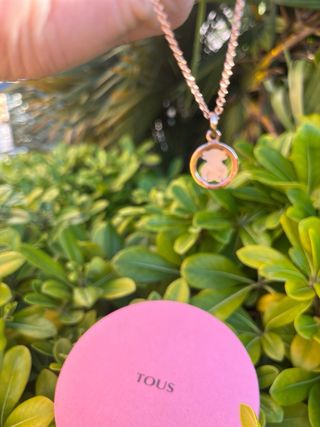 Colar Tous Ursinho com Pedras Coloridas