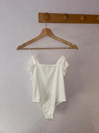 Body SHEIN blanco talla S